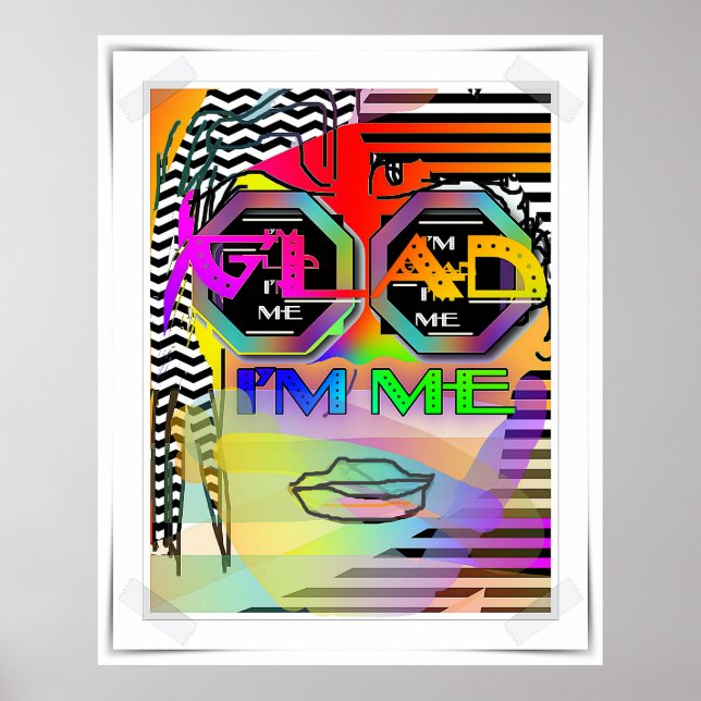 Glad I Am Me  Poster (Front)