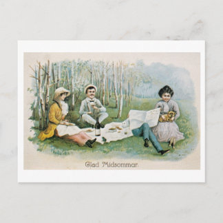 Glad Midsommar! Postcard