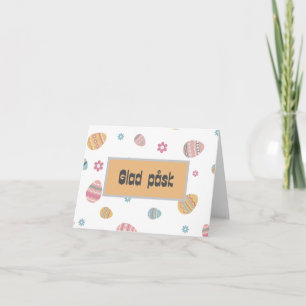 Glad Påsk, Swedish Happy Easter  Card