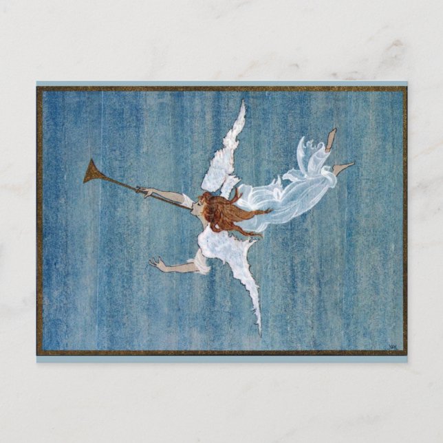 GLAD TIDINGS JBK 1963 POSTCARD (Front)