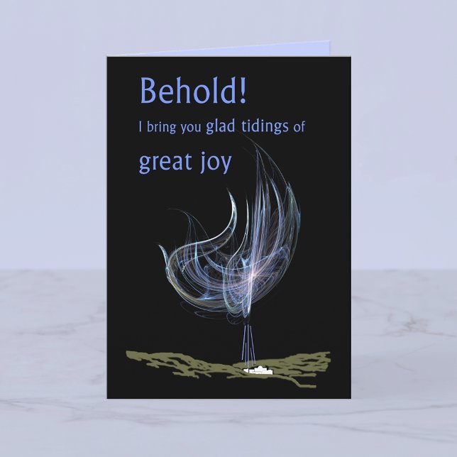 Glad Tidings of Great Joy Christmas Card (Creator Uploaded)