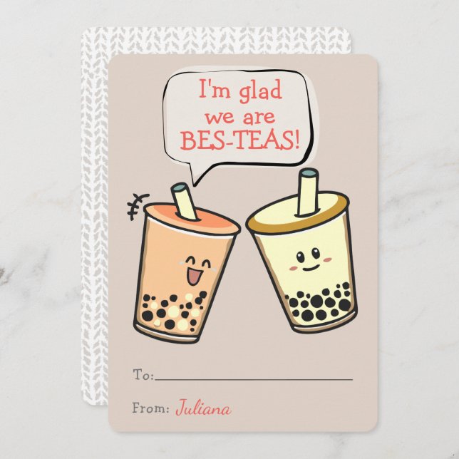 Glad We Are Bes-teas Valentines Day Classroom (Front/Back)