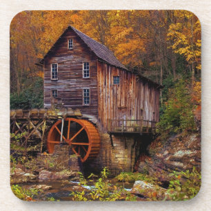Glade Creek Grist Mill Coaster