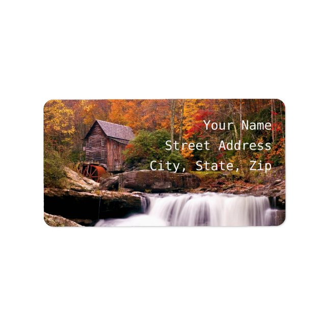 Glade Creek Grist Mill Label (Front)