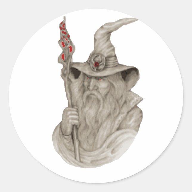 Gladhaus Classic Round Sticker (Front)