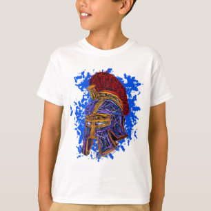 Gladiator Doodle: Epic Power and Bravery T-Shirt