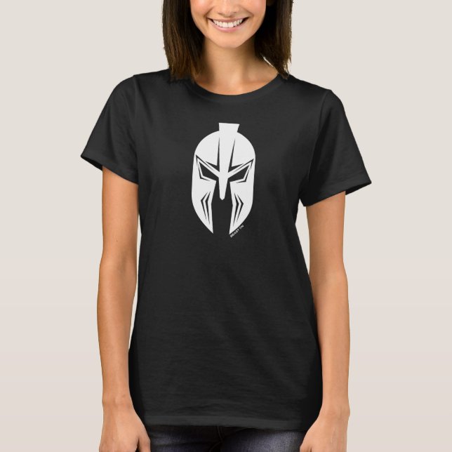Gladiator Helmet Large Spartan Helmet Gym Back Mot T-Shirt (Front)