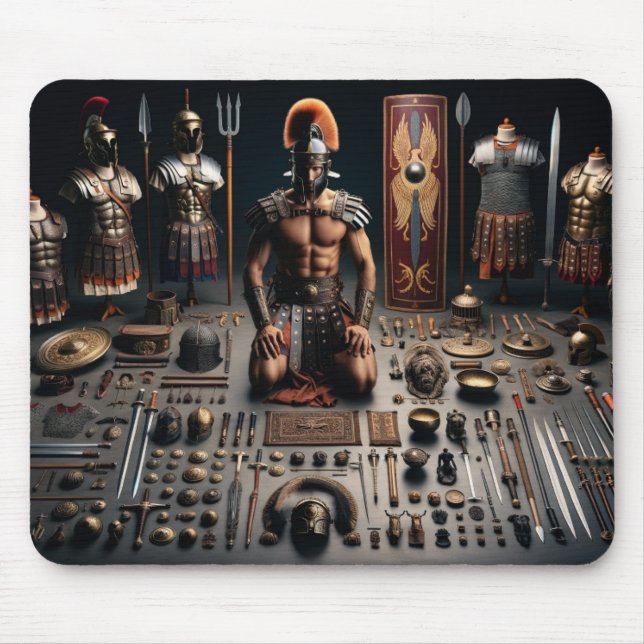 Gladiator's Grit Knolling Mouse Pad (Front)