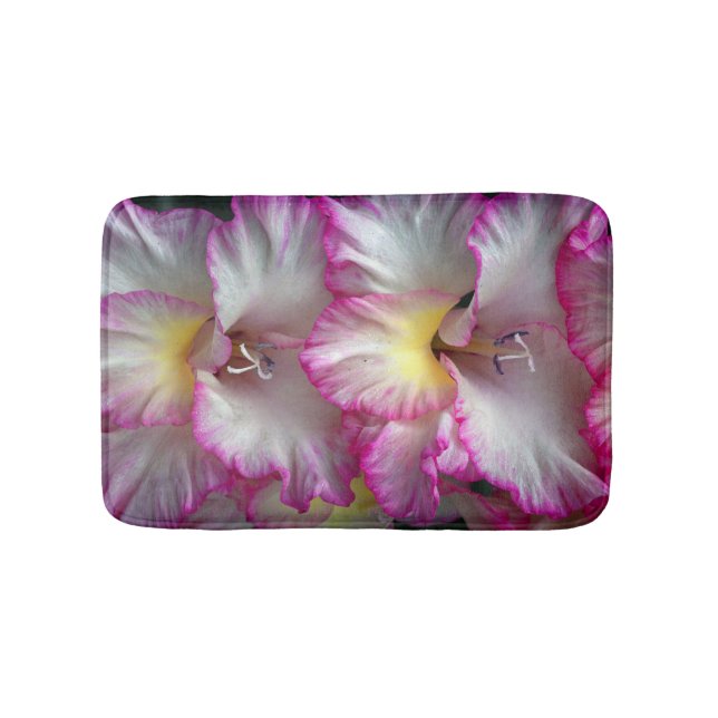 Gladiola floral beauty        bath mat (Front)
