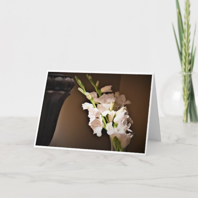 Gladioli, card (Front)