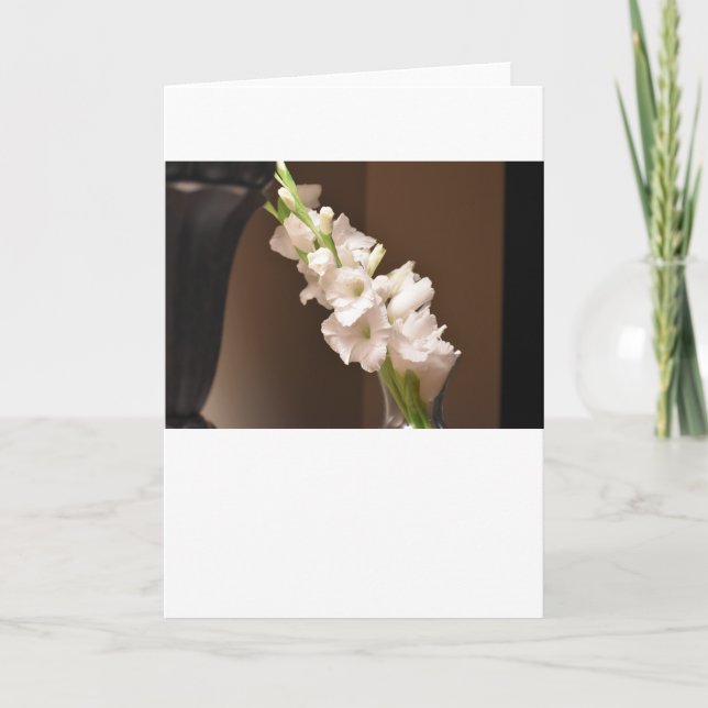 Gladioli, card (Front)