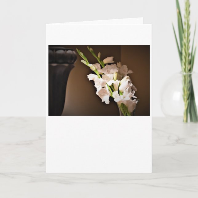Gladioli, card (Front)