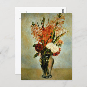 Gladiolus by Auguste Renoir Postcard