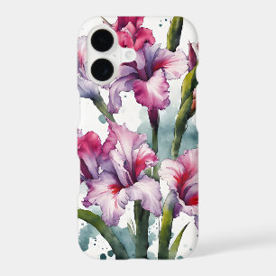 Gladiolus - Watercolor flowers