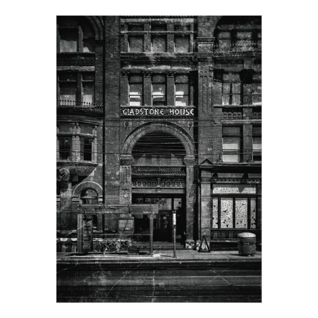 Gladstone Hotel No 1 Old Film Version Photo Print (Front)