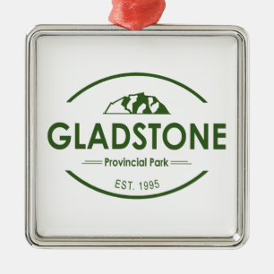 Gladstone Provincial Park Metal Tree Decoration