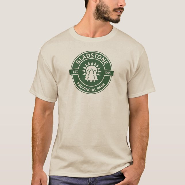 Gladstone Provincial Park Sun Trees T-Shirt (Front)