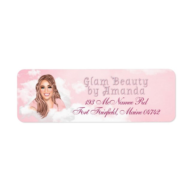 Glam Beauty Return Labels (Front)