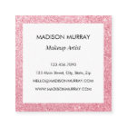 Glam Blush Pink Rose Gold Glitter Sparkle Monogram