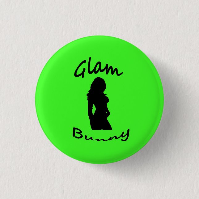 Glam Bunny Logo Pin (Front)