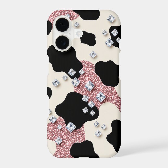 Glam Cowgirl Western Phone Case (Back)