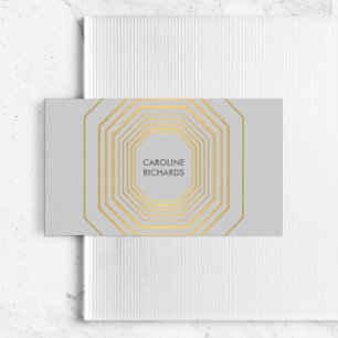 Glam Deco Jewellery Design Fashion Boutique No. 5 Business Card