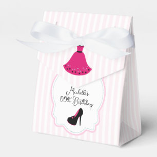 Glam Fashion Diva Birthday Party Guest Favour Box