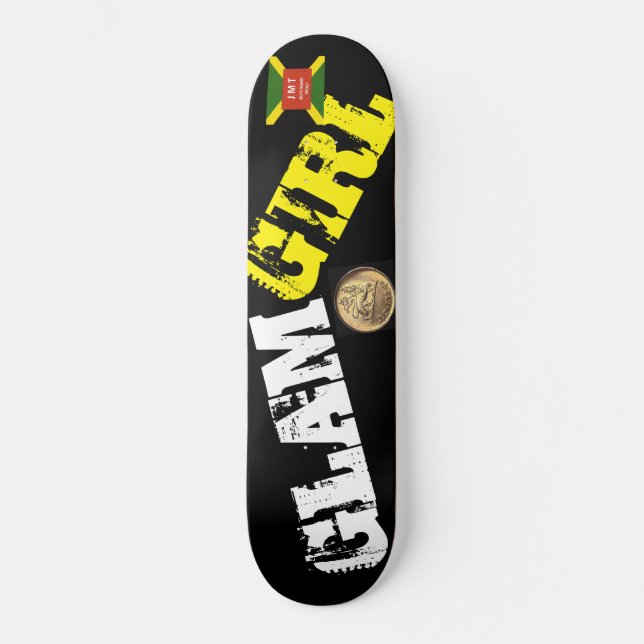 GLAM GIRL Skateboard (Front)