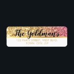 GLAM glamourous cool luxe pink gold glitter<br><div class="desc">by kat massard >>> WWW.SIMPLYSWEETPAPERIE.COM <<< Setup as a template it is easy to customise with your own text - make it yours! - - - - - - - - - - - - - - - - - Love the design but want to see it altered - different...</div>