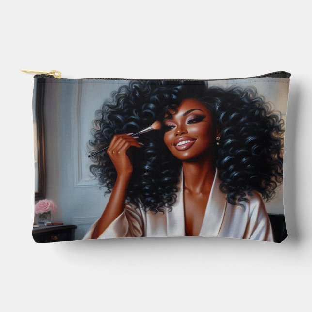 Glam Goddess Makeup Bag (Front)