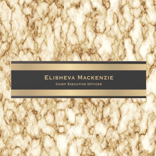 Glam Gold and Black Door Sign Signs  Name Plate (Creator Uploaded)