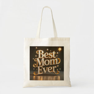 Glam Gold Bling Best Mum Ever  Tote Bag
