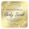 Glam Gold Glitter And Foil Body Scrub Labels