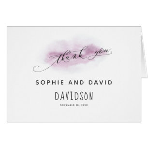 Glam Gold Glitter Blush Floral Thank you