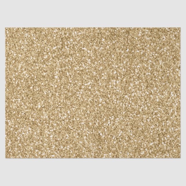 Glam Gold Glitzy Glitter   Tissue Paper (Front)