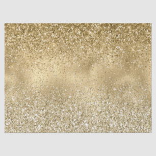 Glam Gold Glitzy Sparkle Glitter Tissue Paper