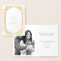 Glam Gold Great Gatsby Art Deco Wedding