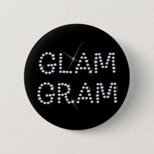 Glam Gram 6 Cm Round Badge