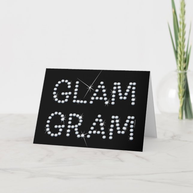 Glam Gram Card (Front)