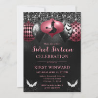 Glam Halloween Ornaments Sweet Sixteen
