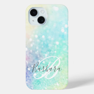 Glam Holographic Glitter Colourful Pretty Pattern iPhone 15 Case
