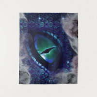 Glam Ink Gothic Blue Mediaeval Dragon