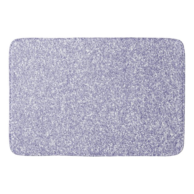 Glam Lavender Lilac Purple Glitter       Bath Mat (Front)