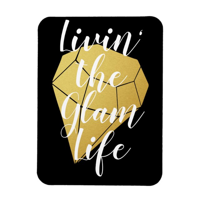 Glam Life Gem Magnet (Vertical)