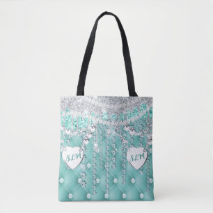 Glam Luxury Bling Tote Bag