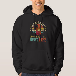 Glam Ma Life Is The Best Life African Women Black Hoodie