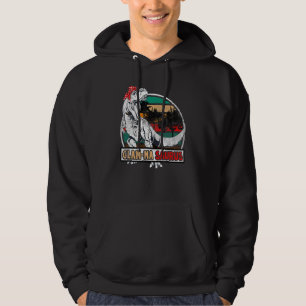 Glam Masaurus Rex Dinosaur Glam Ma Saurus Family M Hoodie