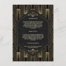 Glam Roaring 20s Gatsby Wedding Accommodation