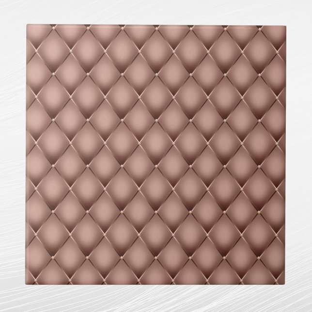 Glam Rose Gold Geometric Tufted Graphic Tile (Creator Uploaded)