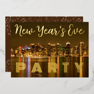 Glam San Diego NYE Party Custom Gold